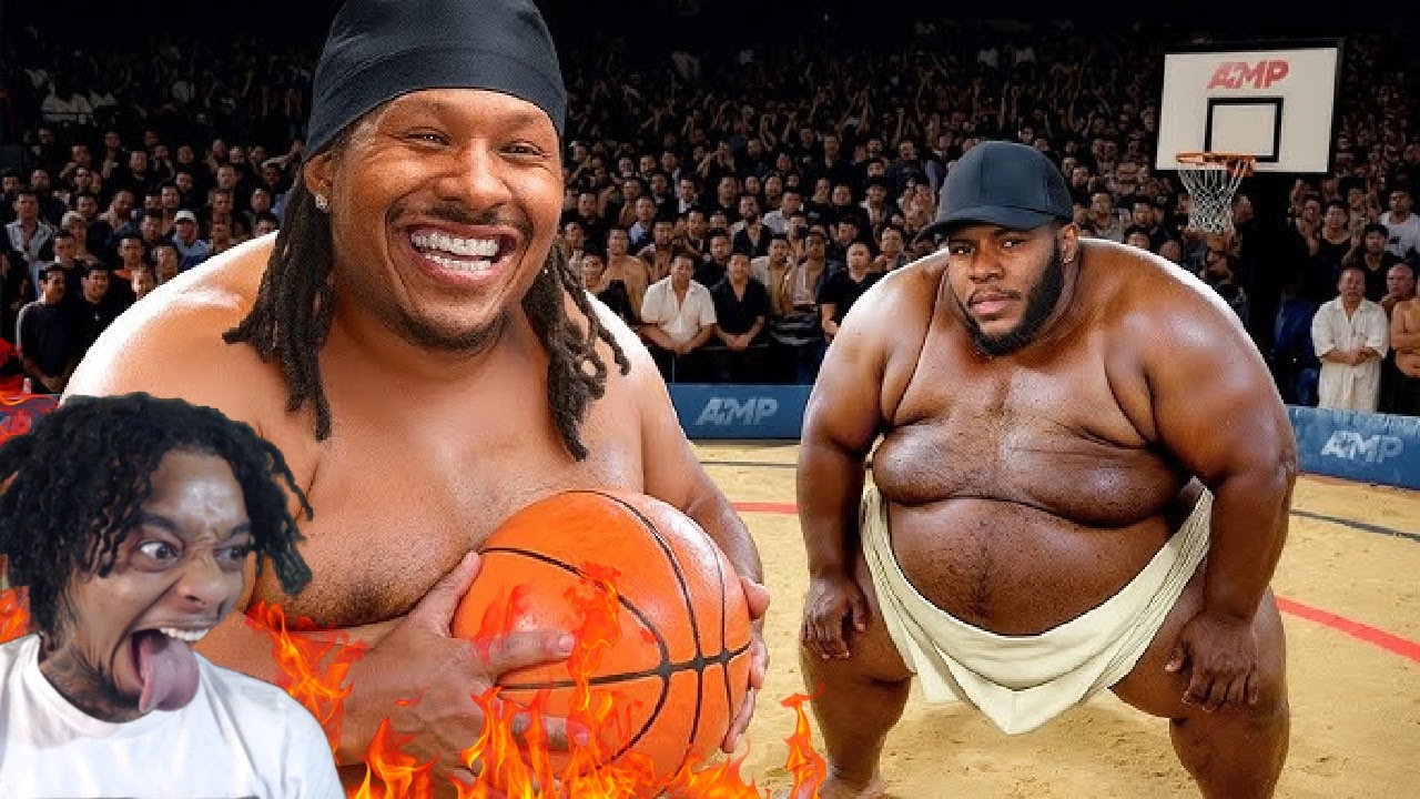 FlightReacts To AMP SUMO BASKETBALL!