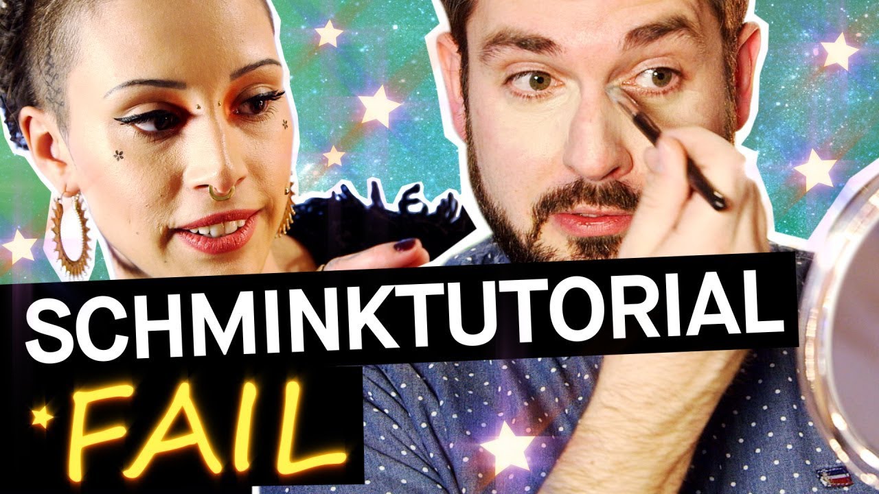 TUTORIAL-Fail: Schminktipps für Männer von Make-Up-Anfänger Sebastian || PULS Reportage