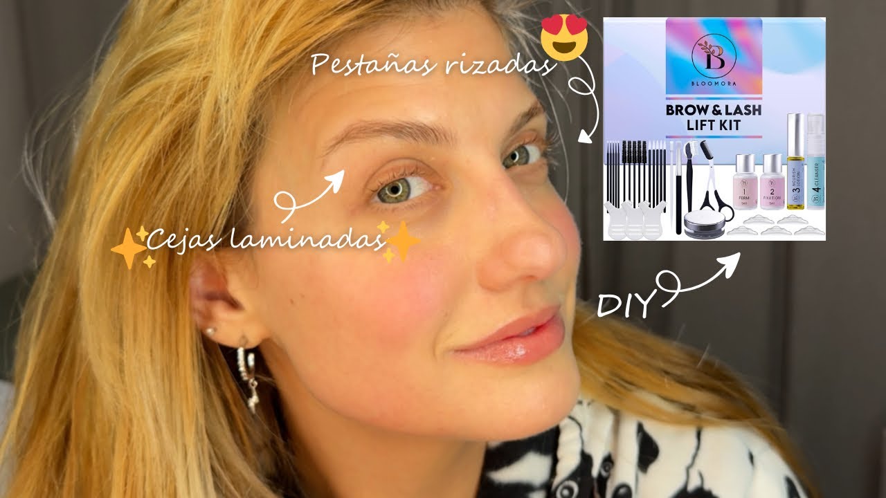 🔥LAMINADO DE PESTAÑAS Y CEJAS EN CASA | LASH & BROW LIFTING PASO A PASO ✍🏼