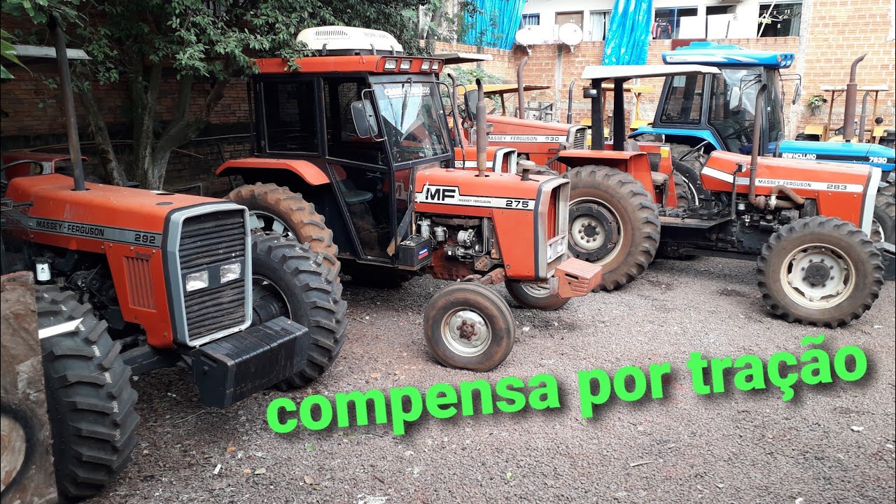Vale apena Tracionar um trator 4x2 em 4x4 quanto custa??? em Detalhes Toledo-pr