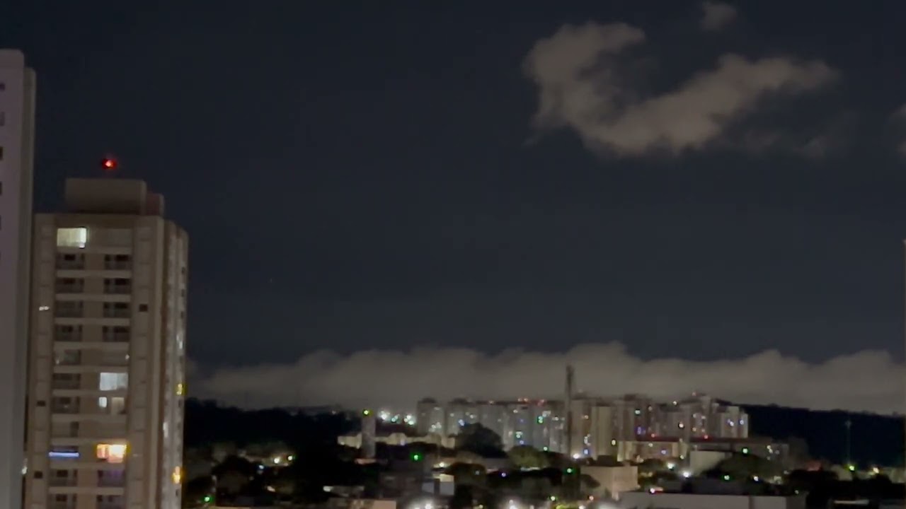 Luzes estranhas no céu de São Paulo - Interlagos - Zona Sul