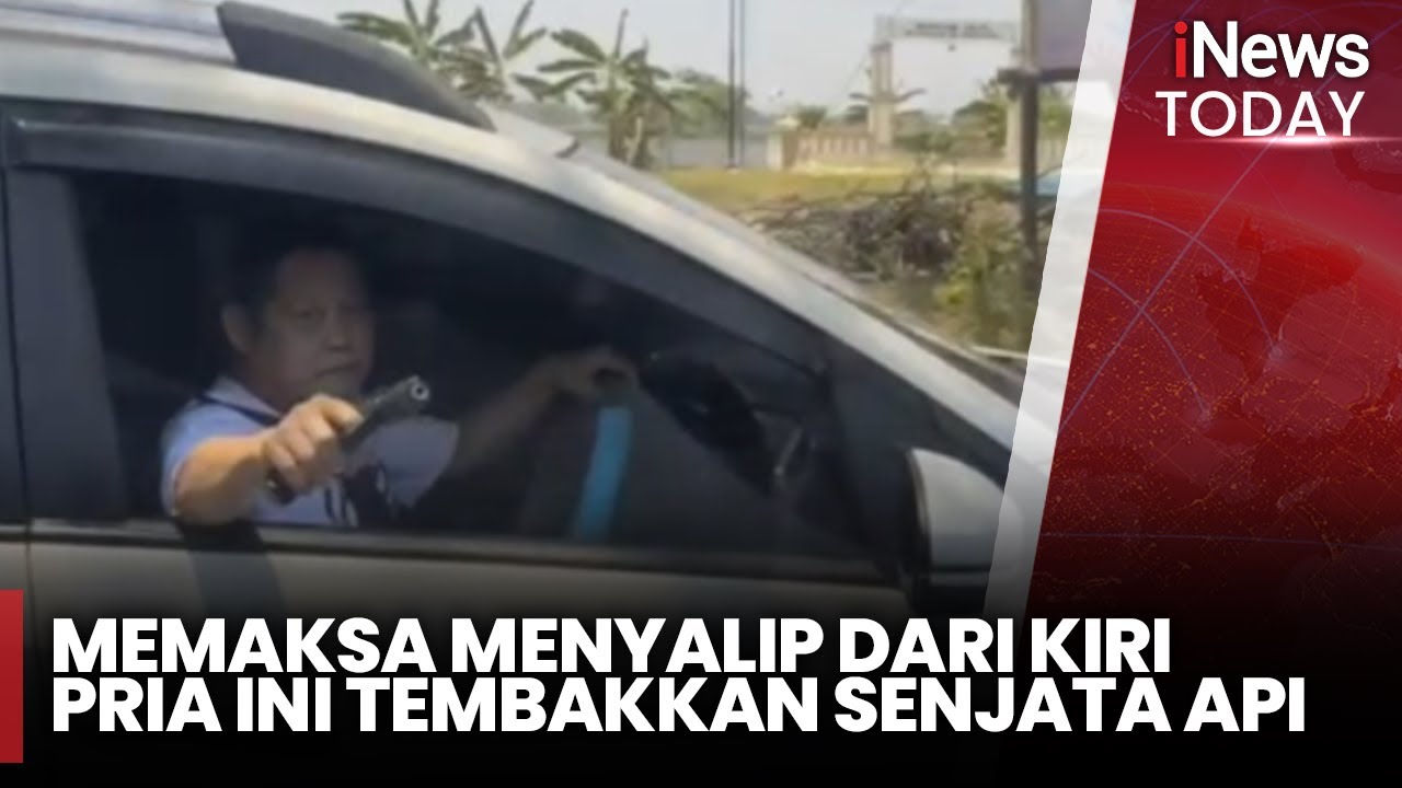 Aksi Arogan Pria Bermobil, Marah dan Tembak Mobil lain dengan Senjata Api - iNews Today 20/09