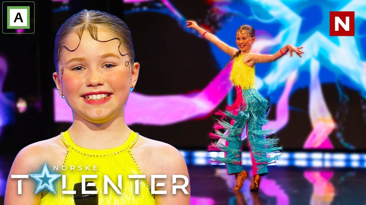 9 år gamle Leah erobrer scenen med sambadans | Auditions | Norske talenter