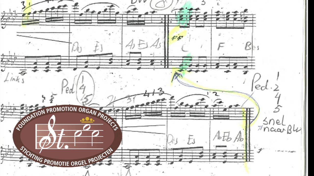 Johannes van Bree (1801-1857)  PAS Redoublé  #willemvantwiller  Meere/Reil-orgel  Epe  WITH SCORE