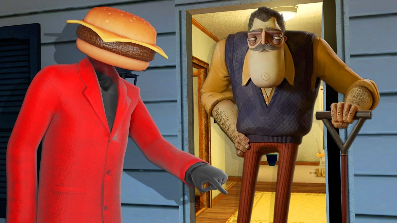 HELLO NEIGHBOR Hunted Us in GMod Hide and Seek