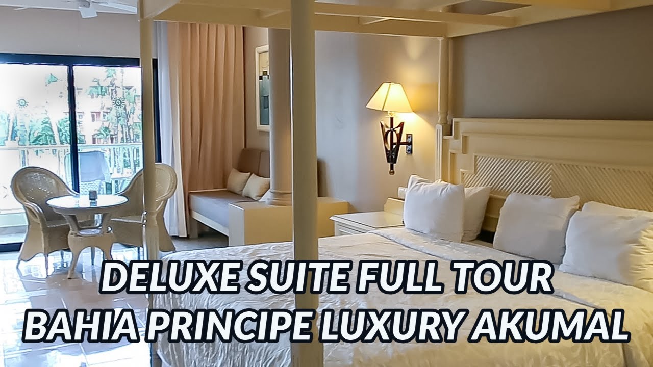 DELUXE SUITE ROOM TOUR | BAHIA PRINCIPE LUXURY AKUMAL
