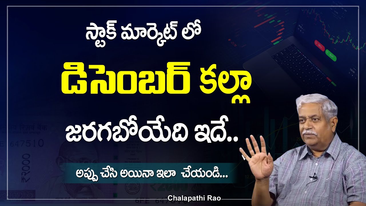 Stock Market for Beginners 2021 | Stock Market Analysis 2021 | Chalapathi Rao | SumanTV Business