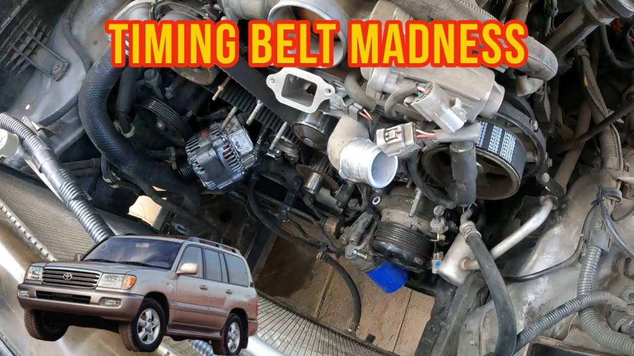 How to replace timing belt on a Toyota Land Cruiser