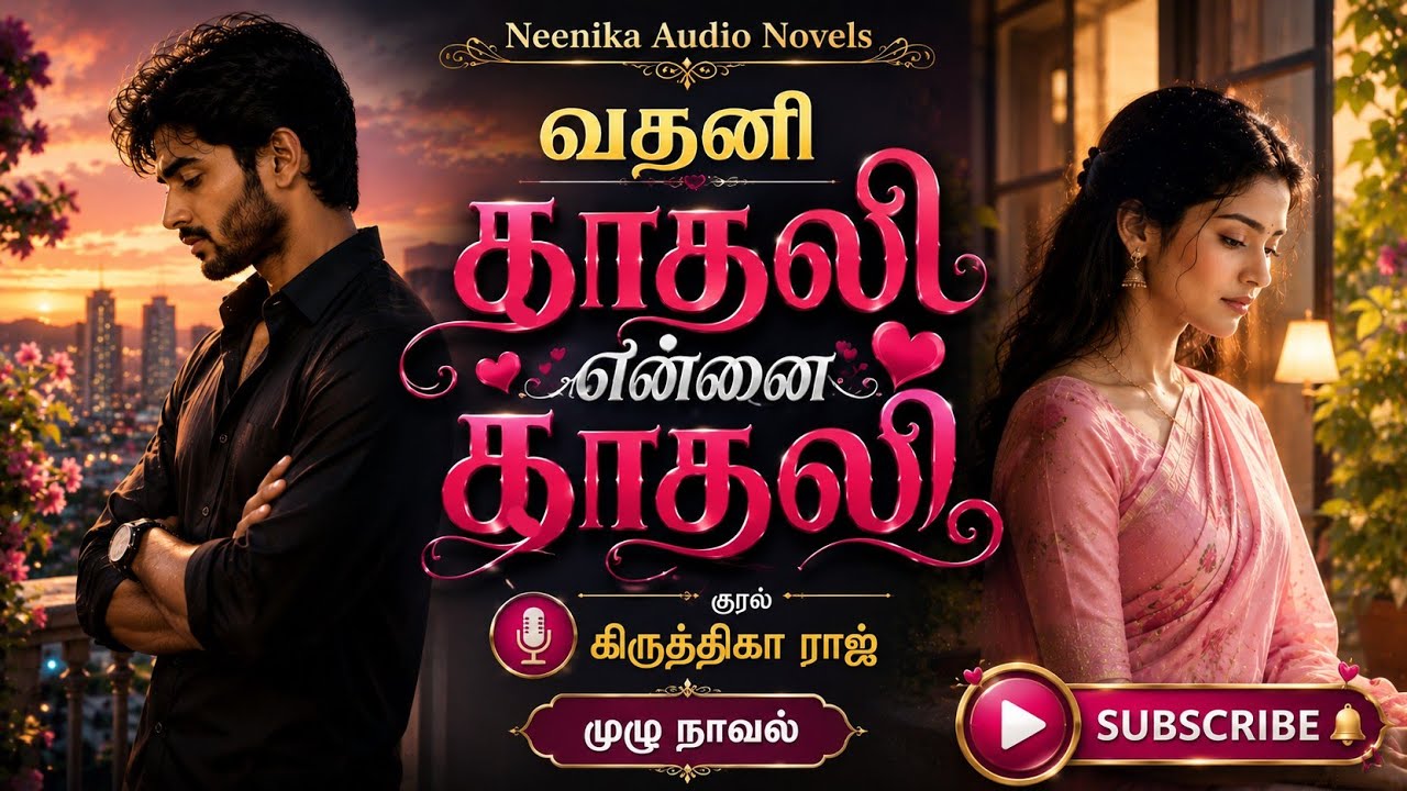 காதலி என்னை காதலி முழு நாவல் | Vathani | Tamil Audio Novels |RJ krithika raj 