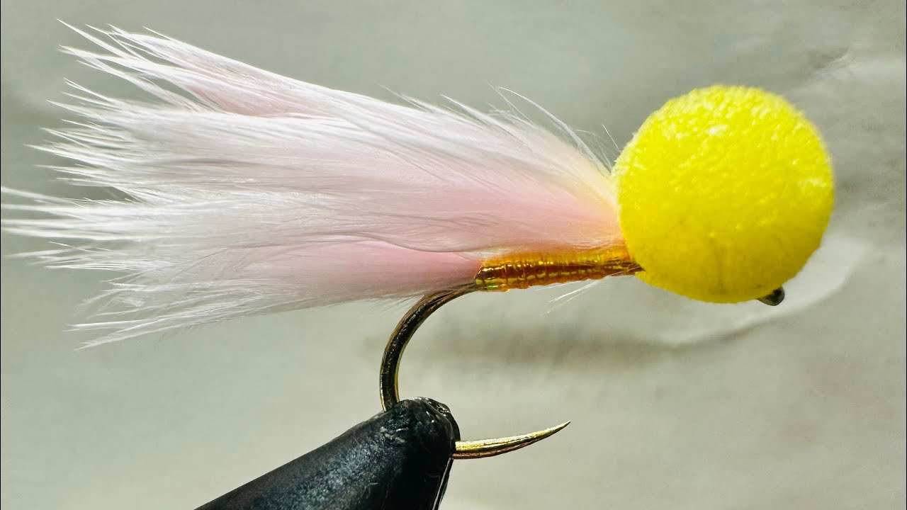 Washing Line Trout Attractor - The Candy Booby #flyfishing #fishing #flytying