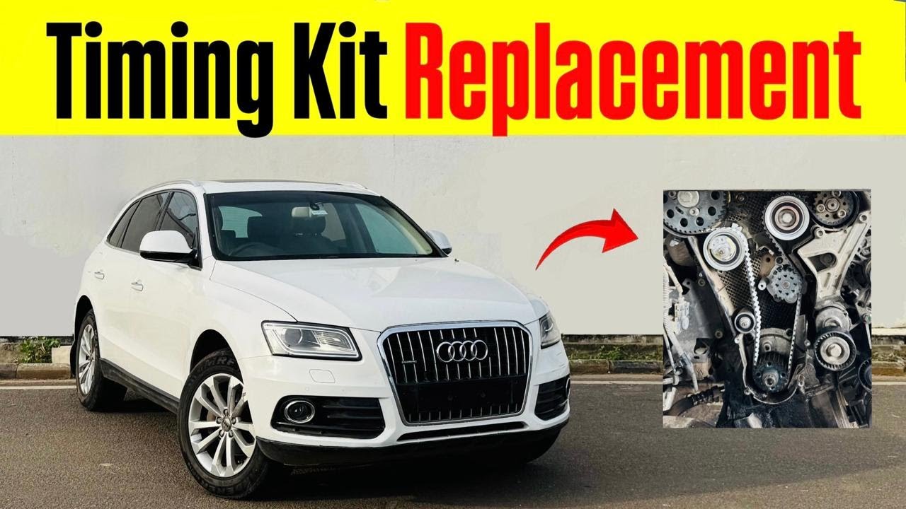 Timing Kit Replacement in My Audi Q5 30TDI Quattro in Telugu by #23