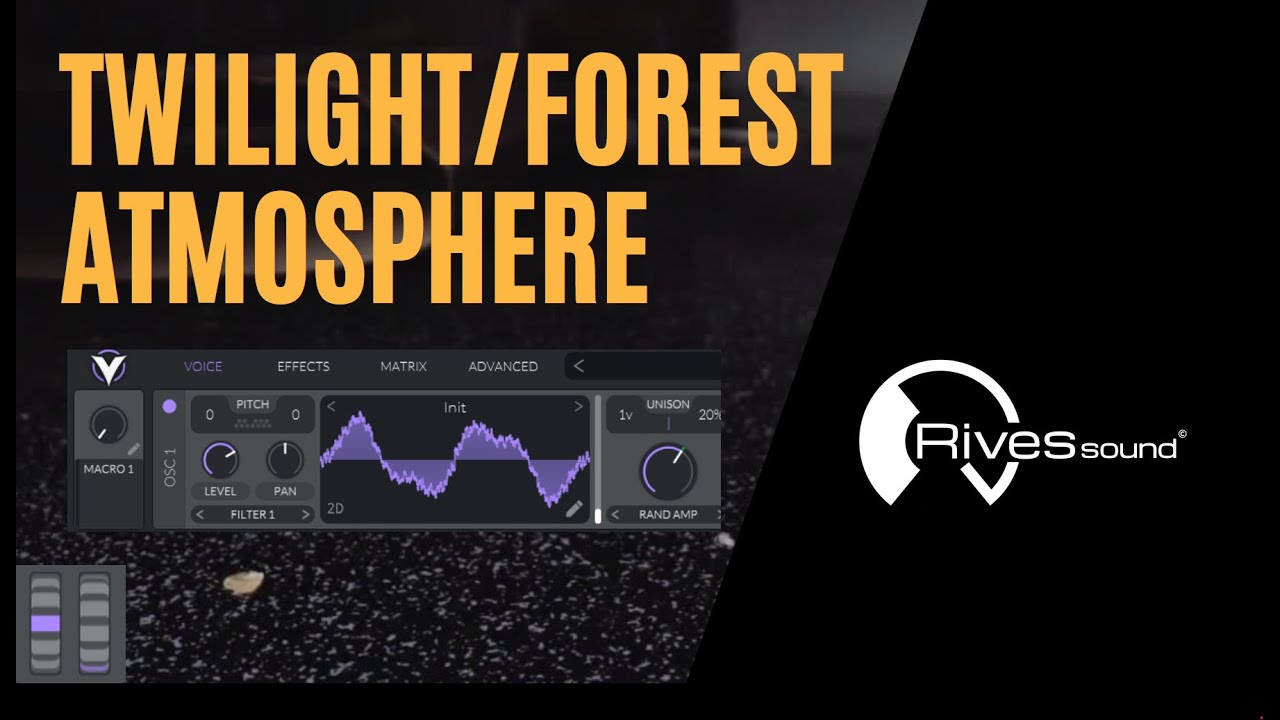 Twilight/Forest Psytrance Atmosphere in Vital