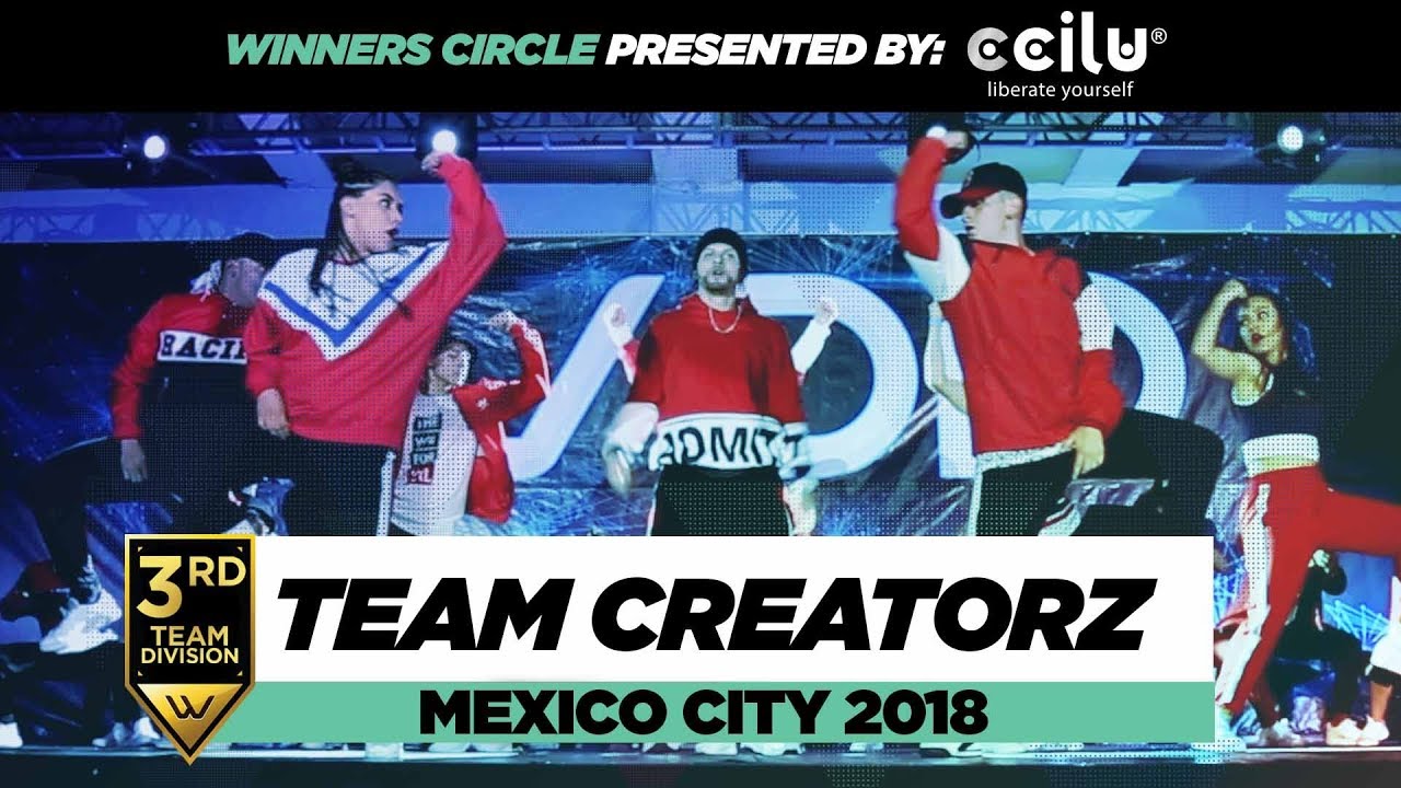 Team Creatorz | 3rd Place Team Division |Winners Circle | World of Dance Mexico City 2018 | #WODMX18