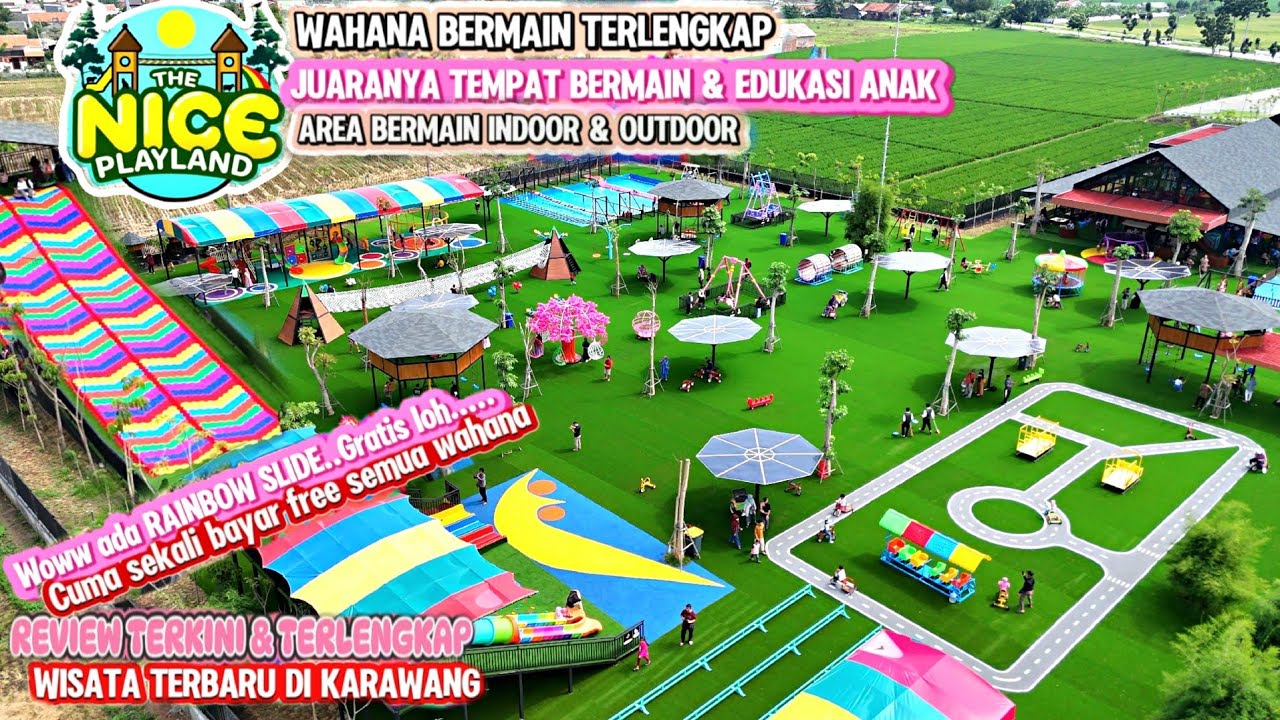 The Nice Playland karawang ‼️ Viral wisata keluarga terbaru di Karawang