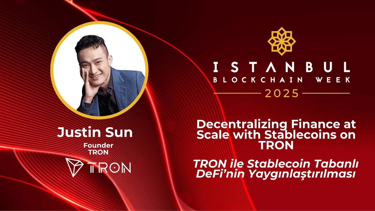 Decentralizing Finance at Scale with Stablecoins on TRON | Justin Sun (TRON)