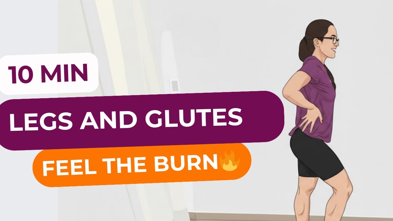 Legs and Glutes Workout at Home | ALL STANDING | No Equipment, No Repeats