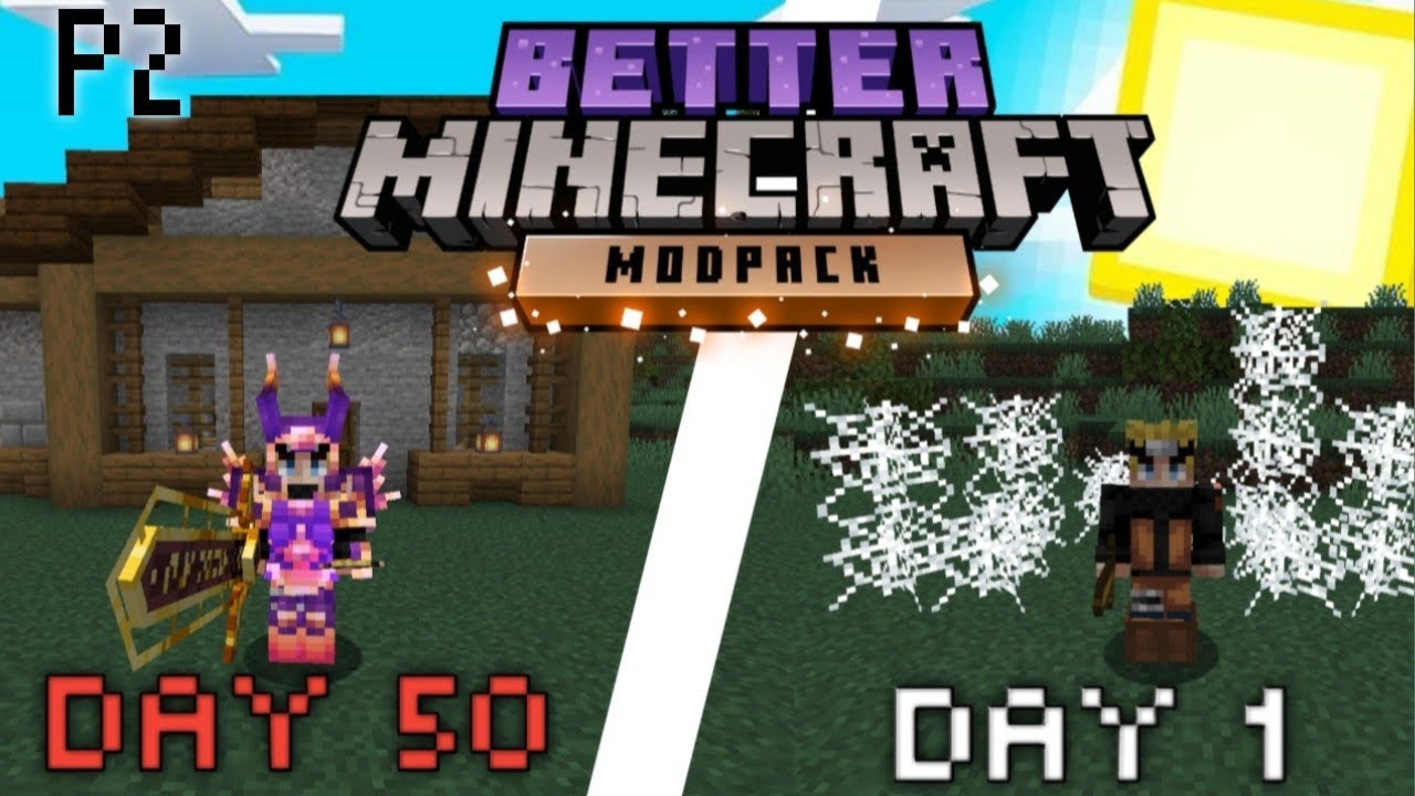 قضيت 50 يوم في مود باك (Better MC) الجزء الثاني!!؟