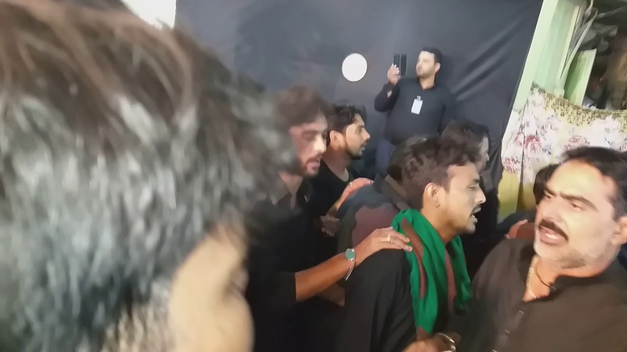 Bawa Syed Mujahid Ali Shah Nashad At KARBALA