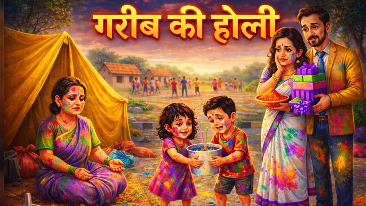 होली के दिन गरीब माँ की आखिरी उम्मीद 💔 | दिल छू लेने वाली कहानी 😭 | Hindi Kahaniya