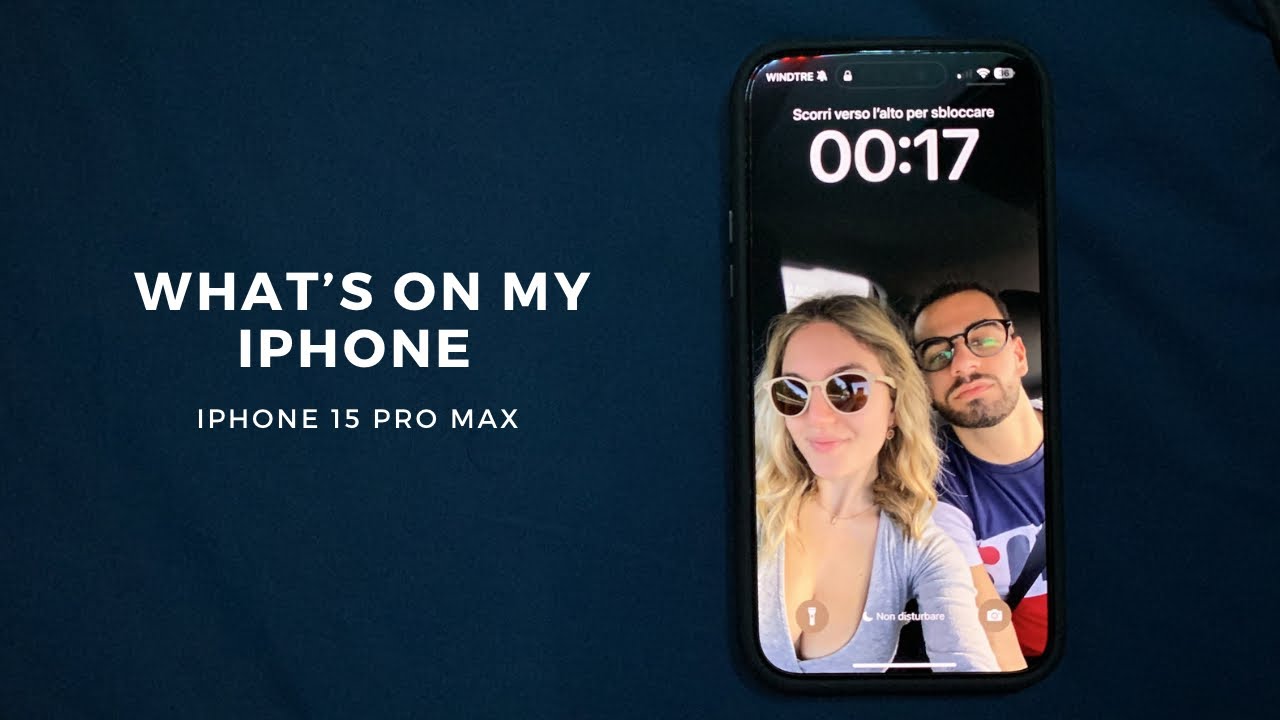 WHAT’S ON MY IPHONE 📲 cosa c’è sul mio IPhone (asmr ita)