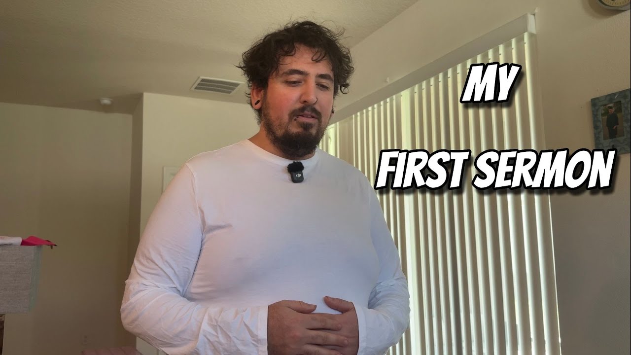 My First Time Preaching (John 14:27) | The Holy Spirit Brings Peace