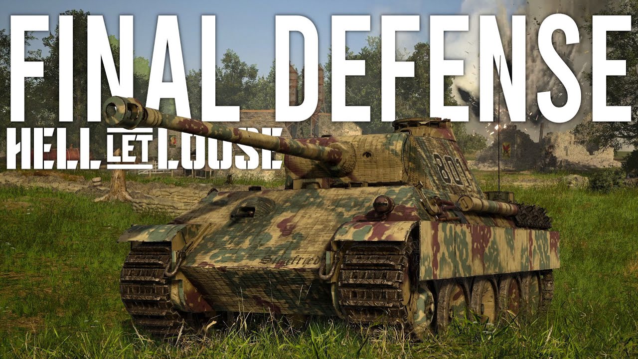 Hell Let Loose – When Your Tank Crew Has an Epic Last Stand Defense!