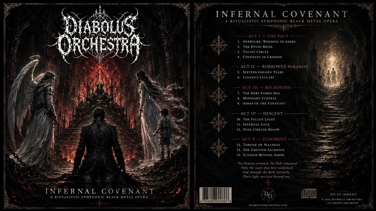 Diabolus Orchestra - Infernal Covenant (FULL ALBUM) Metal Opera | Conceptual