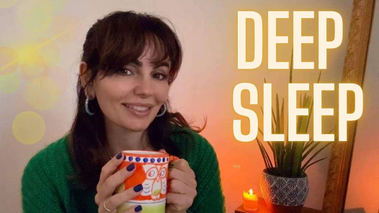 ✨Fall Asleep | lower cortisol and fall into deep sleep 💤 | (Whispered ASMR)