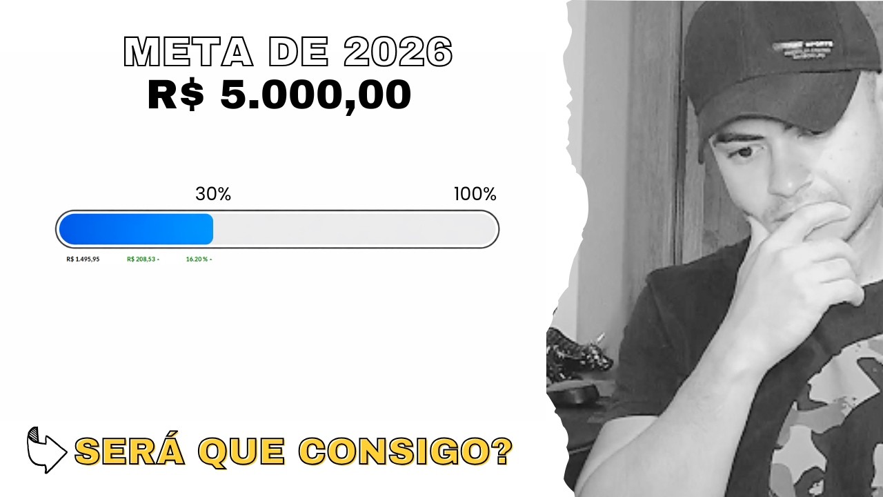 Como Criar Metas Financeiras (Minha Meta de 5 Mil Reais)