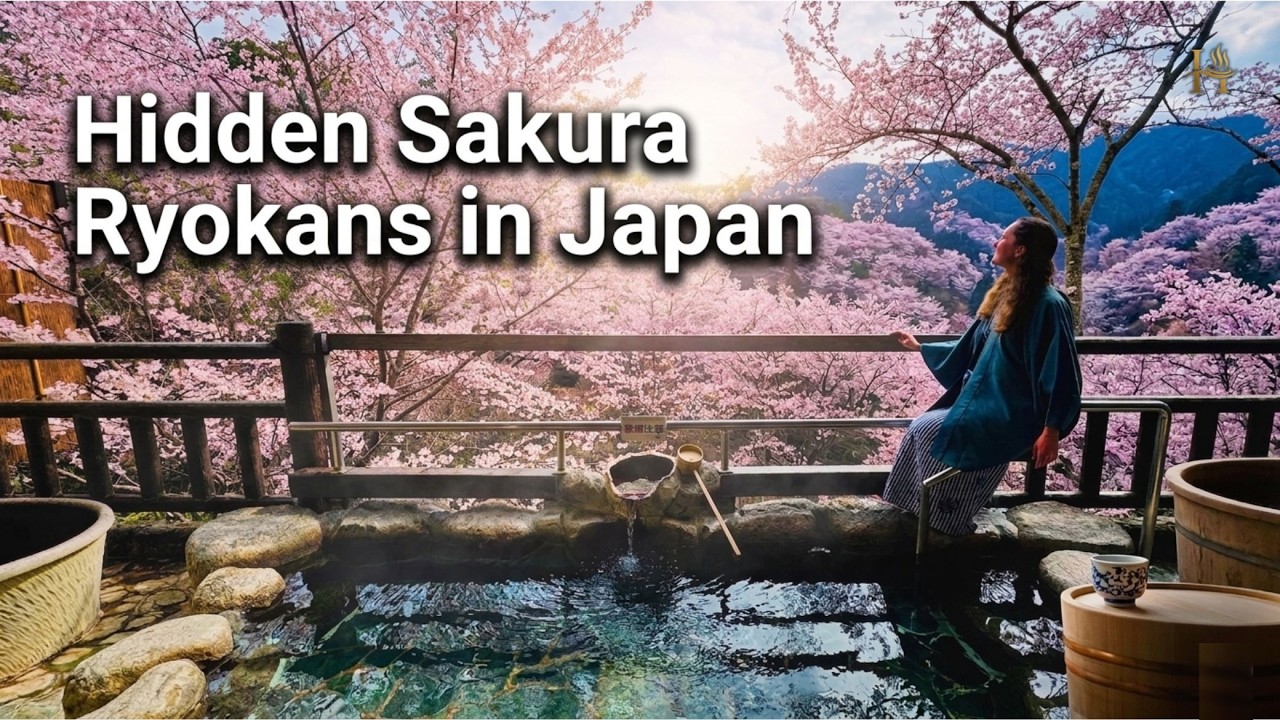 ♨️Japan’s Most Beautiful Sakura Ryokans (From Early Bloom to Mountain Spring)