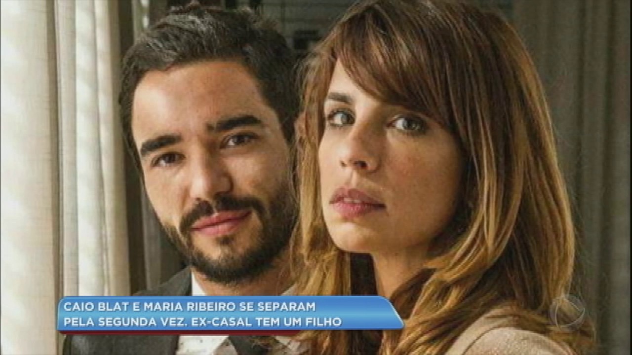 Hora da Venenosa: Caio Blat e Maria Ribeiro se separam pela segunda vez