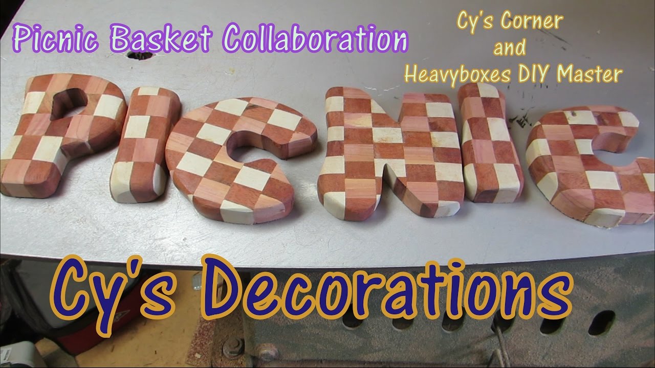 Cy's Decorations, Picnic Basket Collaboration and Heavyboxes DIY Master, Cy's Decorations