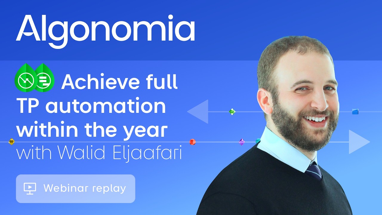 Achieve full TP automation within the year — webinar replay