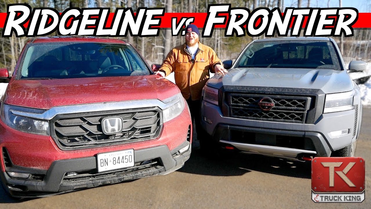 Nissan Frontier против Honda Ridgeline — какой среднеразмерный грузовик лучше?
