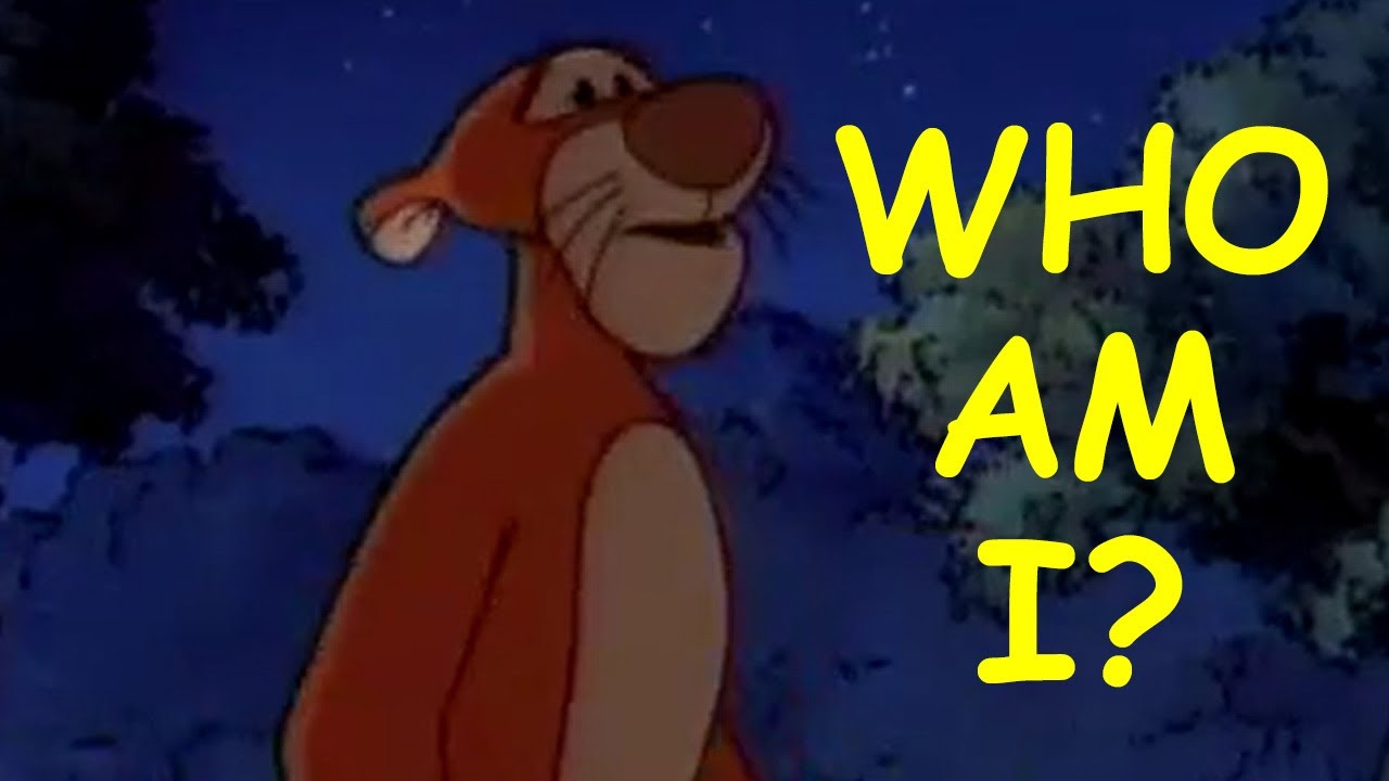 When Tigger Had An Identity Crisis