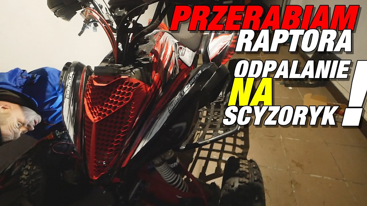 MONTAŻ PODGRZEWANYCH MANETEK!!!! Yamaha Raptor mt07