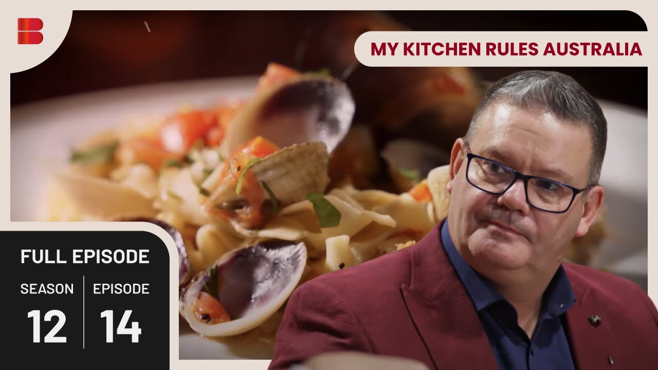Tricky Seafood Pasta Challenge - My Kitchen Rules Australia - Cooking Show