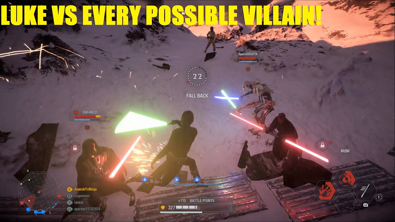 Star Wars Battlefront 2 - They couldn't get past our wall of Heroes!! Heroes Unleashed slaughter!