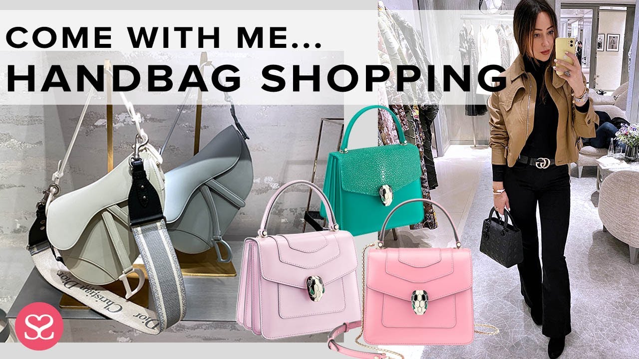 SHOPPING FOR MY FIRST LUXURY BAG of 2020! | Harrods Shopping Spree | Bvlgari & Dior