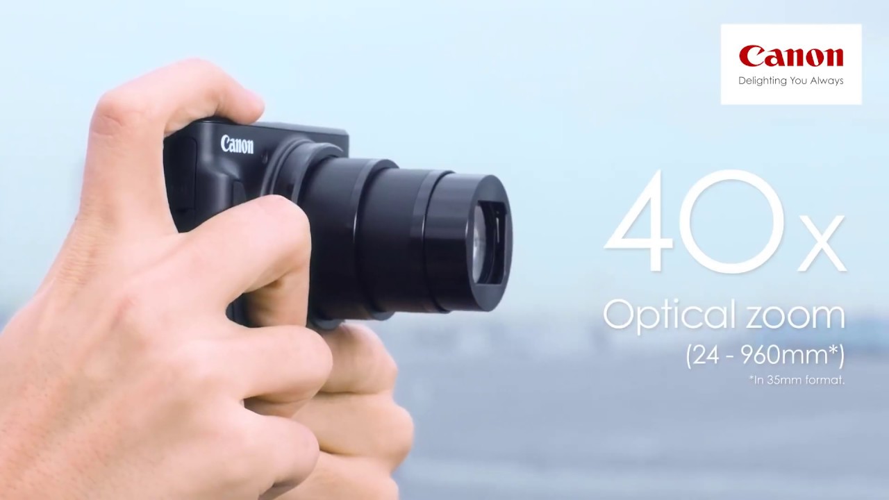 Canon PowerShot SX740 HS - 40x Optical Zoom (6 sec)