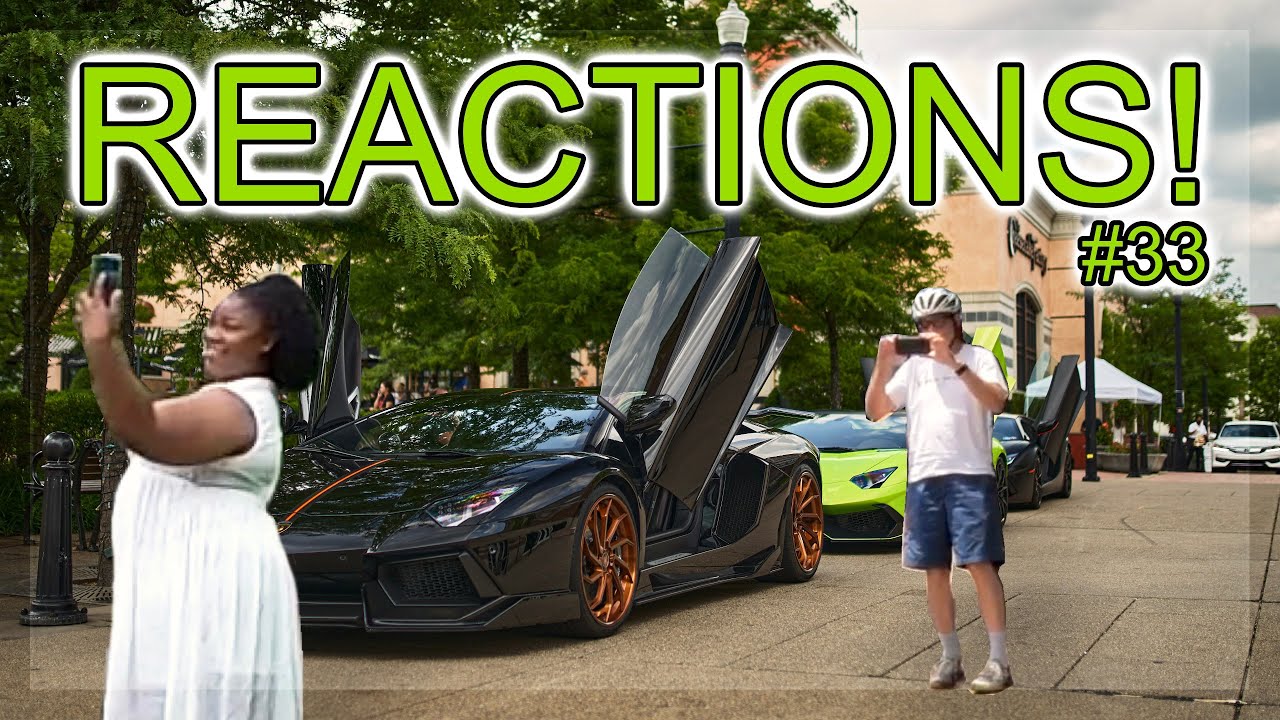 [REACTION Video #33]  Let Me Get This LAMBO Selfie!