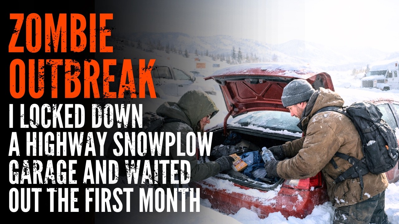ZOMBIE OUTBREAK: I Locked Down a Highway Snowplow Garage and Waited Out the First Month