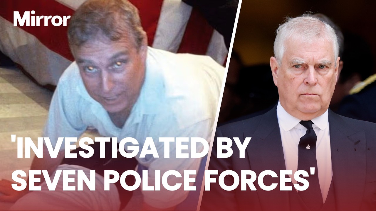 Epstein files 'investigated by SEVEN UK police forces' in probe 'connected to Andrew' over flights