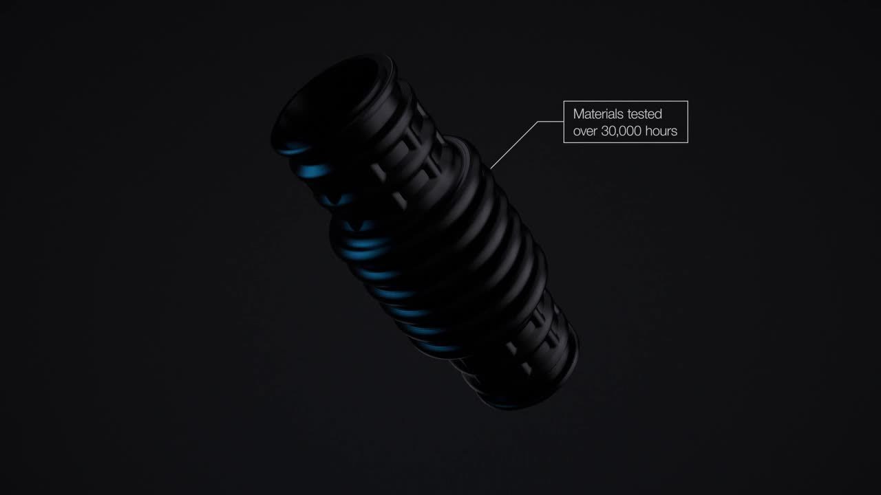 Elastomer. Made by Stratasys.