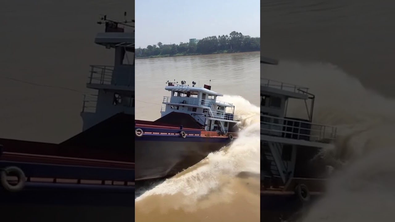 New cargo ship launching