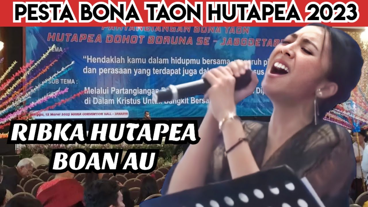 Ribka Hutapea | Boan Au | Bona Taon Hutapea Se Jabodetabek 2023