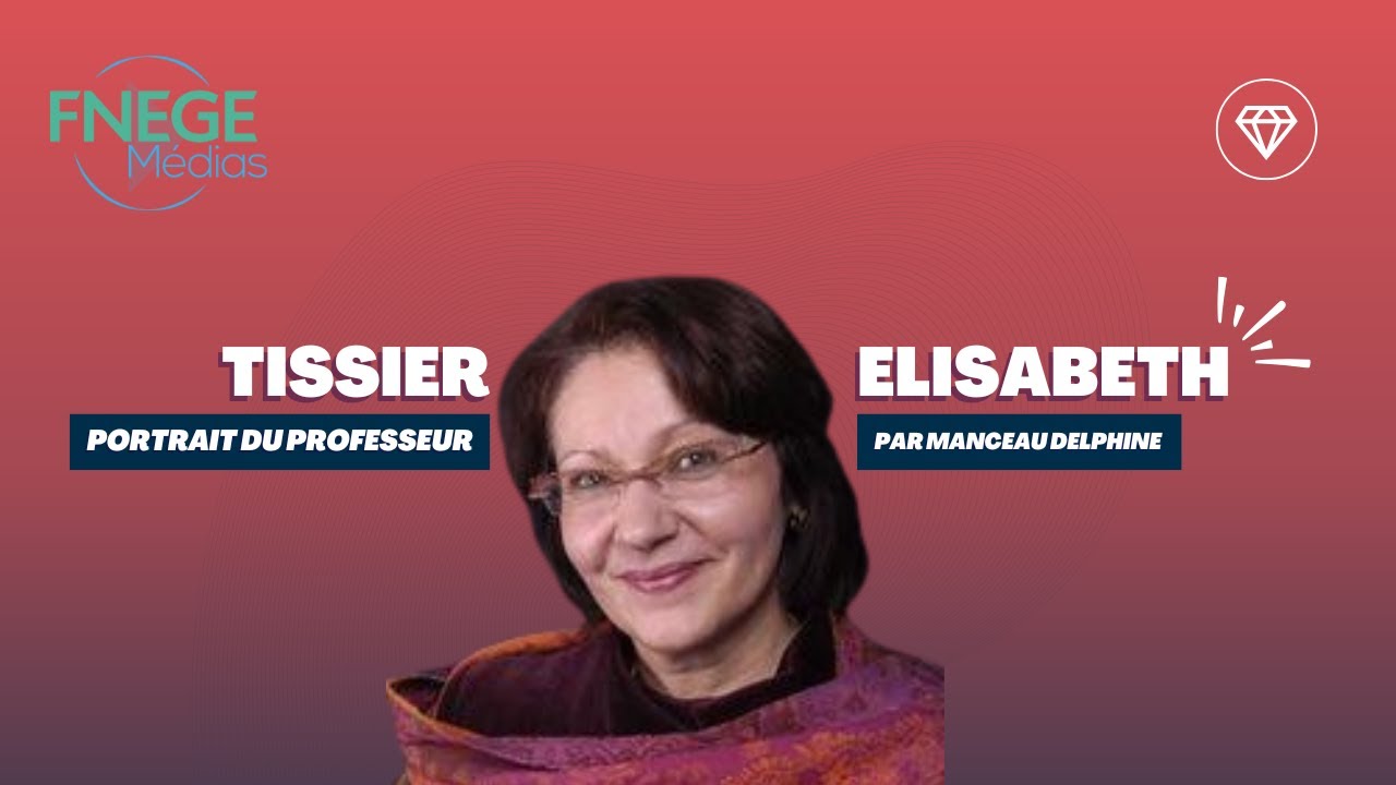 Portrait de la professeure Elisabeth TISSIER DESBORDES par Delphine MANCEAU
