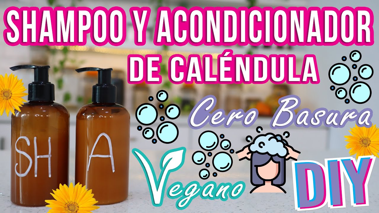 SHAMPOO Y ACONDICIONADOR CERO BASURA ¡HECHOS EN CASA! - Mixi