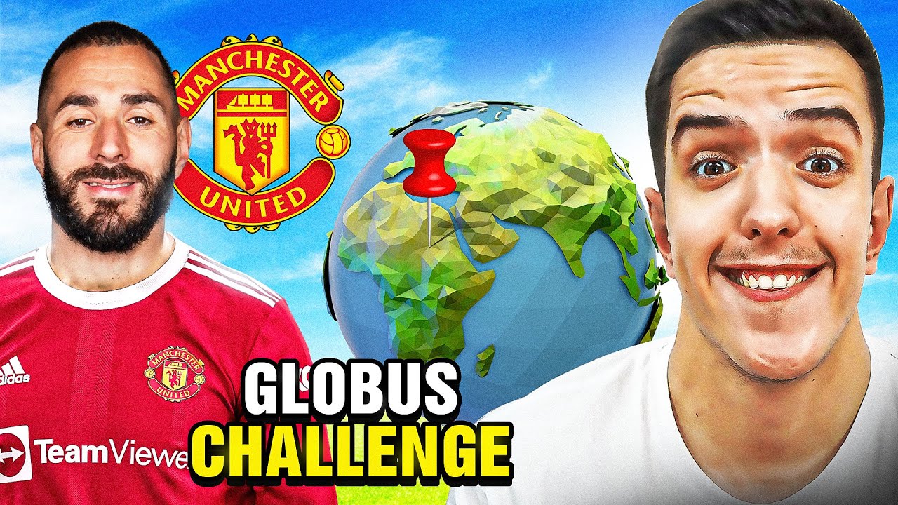 GLOBUS NAM SASTAVLJA TIM! MANCHESTER UNITED SPIN THE GLOBE REBUILDING CHALLENGE FIFA 22