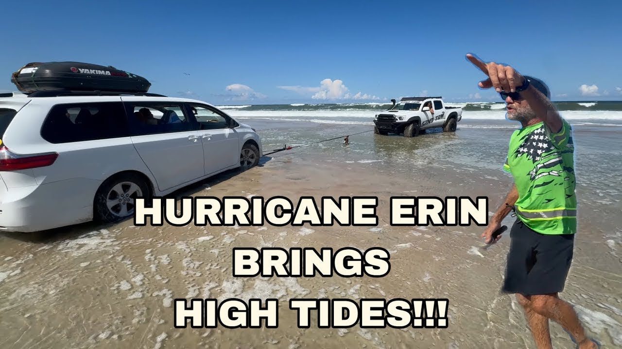 Hurricane Erin Brings HIGH Tides!!